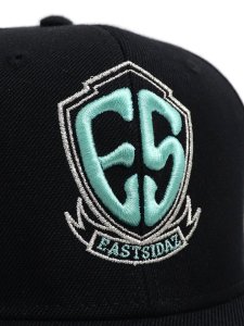 画像7: WEST WEAR ES LOGO CAP BLACK/TIFFANY/SILVER (7)