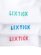 画像3: LIXTICK DRIP SOCKS 3PACK 6TH BLUE/TEAL/CORAL (3)