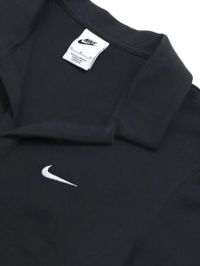 画像3: NIKE WMNS NSW ESSNTL SS POLO CRP TOP-BLK/WHT (3)