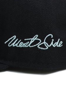 画像8: WEST WEAR WS LOGO CAP BLACK/TIFFANY/SILVER (8)