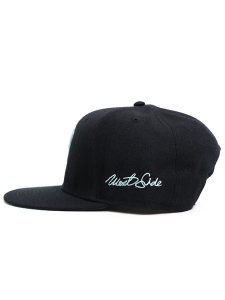 画像4: WEST WEAR WS LOGO CAP BLACK/TIFFANY/SILVER (4)