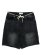 画像1: 【送料無料】ALMOST SOMEDAY NBA CONFERENCE JORTS WASHED BLACK (1)