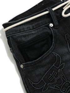 画像6: 【送料無料】ALMOST SOMEDAY NBA CONFERENCE JORTS WASHED BLACK (6)