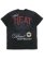 画像1: 【送料無料】ALMOST SOMEDAY NBA MIAMI HEAT TEE VINTAGE BLACK (1)