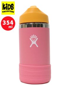 画像1: 【KIDS】Hydro Flask 12 OZ KIDS WIDE MOUTH BOTTLE-DAHLIA (1)