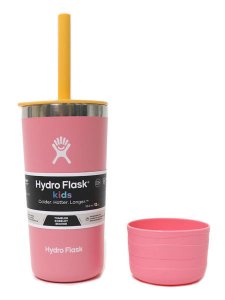 画像2: 【KIDS】Hydro Flask 12 OZ KIDS TUMBLER W/STRAW LID-DAHLIA (2)