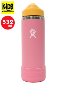 画像1: 【KIDS】Hydro Flask 18 OZ KIDS WIDE MOUTH BOTTLE-DAHLIA (1)