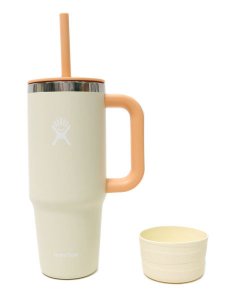 画像2: 【KIDS】Hydro Flask 24 OZ KIDS TUMBLER W/STRAW-COCONUT (2)