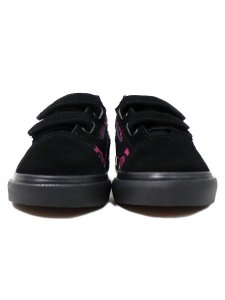 画像3: 【KIDS】VANS TODDLER OLD SKOOL V LEOPARD PINK/BLACK (3)