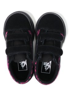 画像6: 【KIDS】VANS TODDLER OLD SKOOL V LEOPARD PINK/BLACK (6)