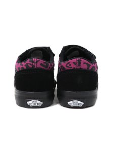 画像4: 【KIDS】VANS TODDLER OLD SKOOL V LEOPARD PINK/BLACK (4)