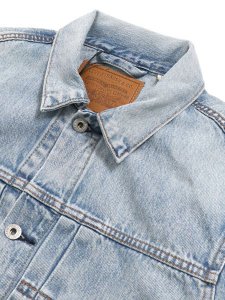 画像3: 【送料無料】LEVI'S TYPE I TRUCKER-TURQUOISE RIVET (3)