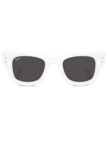 画像1: 【送料無料】Ray-Ban WAYFARER PUFFER POLISHED WHITE/ULTRA BLK (1)