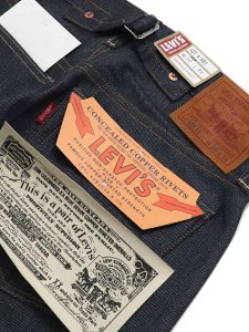 画像5: 【送料無料】LEVI'S 1937 501XX VINTAGE CLOTHING ORGANIC RIGID (5)