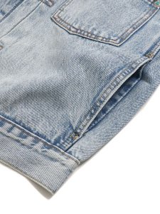 画像5: 【送料無料】LEVI'S TYPE I TRUCKER-TURQUOISE RIVET (5)