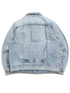 画像2: 【送料無料】LEVI'S TYPE I TRUCKER-TURQUOISE RIVET (2)