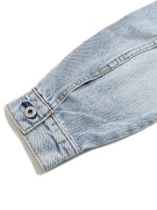 画像8: 【送料無料】LEVI'S TYPE I TRUCKER-TURQUOISE RIVET (8)