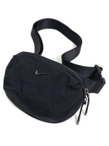 画像1: NIKE AURA CROSSBODY BAG 2L-BLACK/GUN METAL (1)