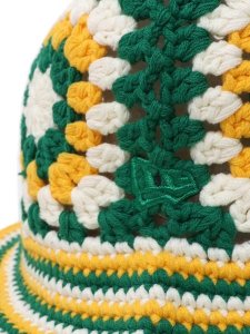 画像5: NEW ERA CROCHET KNIT BUCKET GREEN/YELLOW/WHITE (5)