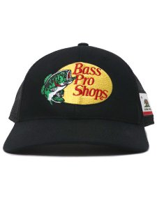 画像2: BASS PRO SHOPS EMB LOGO TWILL TRUCKER CAP CA REPUBLIC (2)