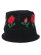 画像4: NEW ERA KNIT BUCKET ROSE BLACK (4)