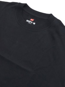 画像3: Hanes BEEFY L/S TEE 1P CREW NECK BIG SIZE (3)