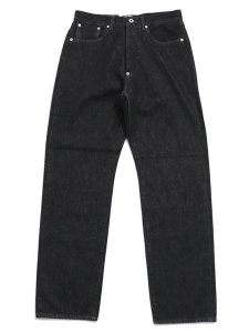 画像1: 【送料無料】POST OʼALLS No10 FIVE POCKET 12oz DENIM BK DEEP WASH (1)