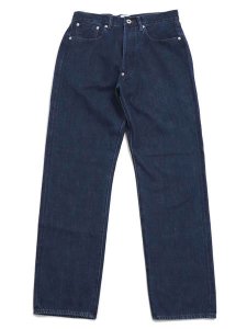 画像1: 【送料無料】POST OʼALLS No10 FIVE POCKET 12oz DENIM ID DEEP WASH (1)