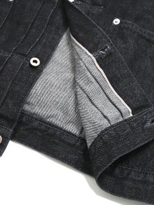 画像5: 【送料無料】POST OʼALLS EL RANCHERO 3 12oz DENIM BLACK DEEP WASH (5)