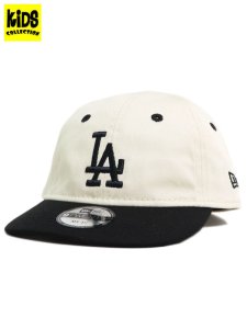 画像1: 【KIDS】NEW ERA MY 1ST 9TWENTY 2-TONE DODGERS IVORY/BLACK (1)