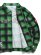 画像7: 【SALE】【送料無料】ICECREAM APPLIQUE LOGO FLANNEL CHECK ZIP UP SHIRT (7)