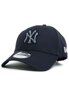 画像1: NEW ERA 9FORTY RHINESTONE YANKEES NAVY (1)