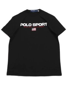 画像1: 【送料無料】POLO RALPH LAUREN POLO SPORT CLASSIC FIT TEE BLACK/WHITE (1)