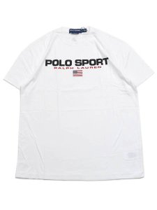 画像1: 【送料無料】POLO RALPH LAUREN POLO SPORT CLASSIC FIT TEE WHITE/BLACK (1)