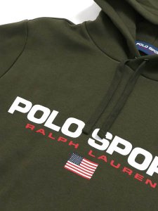 画像3: 【送料無料】POLO RALPH LAUREN POLO SPORT FLEECE HOODIE COMPANY OLIVE (3)