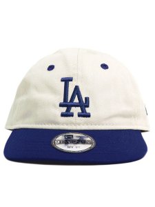 画像2: 【KIDS】NEW ERA MY 1ST 9TWENTY 2-TONE DODGERS IVORY/DKRY (2)