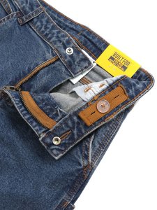 画像4: 【KIDS】CARHARTT KIDS DENIM DUNGAREE PANT MEDIUM WASH (4)
