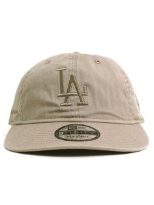 画像2: NEW ERA 9THIRTY CTWN TONAL LOGO DODGERS ASH BROWN (2)