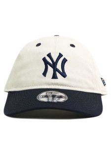 画像2: 【KIDS】NEW ERA CHILD 9TWENTY 2-TONE YANKEES IVORY/NAVY (2)