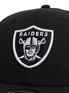 画像6: NEW ERA 9FORTY NFL LAS VEGAS RAIDERS BLACK (6)