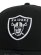 画像6: NEW ERA 9FORTY NFL LAS VEGAS RAIDERS BLACK (6)