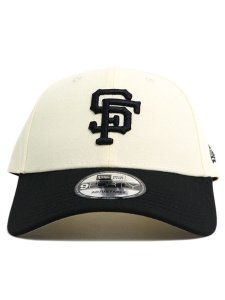 画像2: NEW ERA 9FORTY 2-TONE CTWN GIANTS WINE CORK/BLACK (2)
