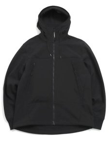 画像1: 【送料無料】C.P.COMPANY C.P. SHELL-R MEDIUM JACKET BLACK (1)