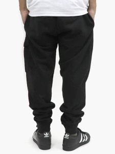 画像7: 【SALE】【送料無料】C.P.COMPANY BRS EMZ DIAG FLC SWEAT CARGO PANT BLACK (7)