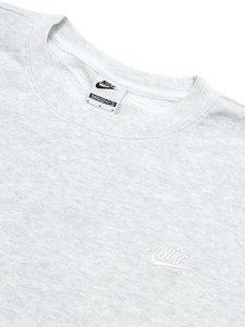 画像3: NIKE CLUB FT OVERSIZED CREW-BIRCH HEATHER (3)
