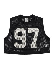 画像2: PUMA ROSE RELAXED MESH TOP-PUMA BLACK (2)