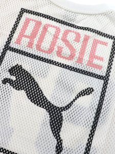 画像4: PUMA ROSE RELAXED MESH TOP-WARM WHITE (4)
