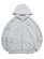 画像1: 【送料無料】PUMA ROSE T7 OVERSIZED FZ HOODIE TR-FL GRY HTR (1)