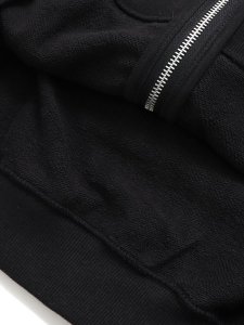 画像5: 【送料無料】PUMA ROSE T7 OVERSIZED FZ HOODIE TR-PUMA BLACK (5)