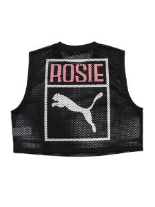 画像1: PUMA ROSE RELAXED MESH TOP-PUMA BLACK (1)